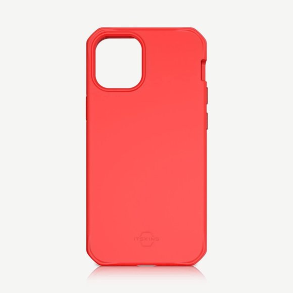 Itskins Hybrid Silk Protective Phone Case for iPhone 12 Pro Max - Coral - Picture 6 of 6